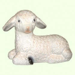 Большая копилка для денег Ягненок лежачий (М)