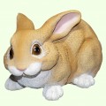 Копилка фигурка для денег Зайчик малый рыжий
