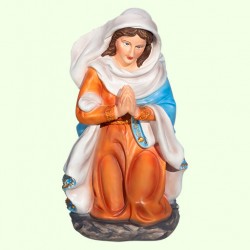 Религиозная статуэтка Божья Матерь на коленях художественная