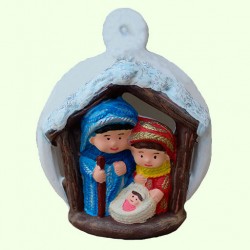 Новогодний подсвечник Рождественский шар
