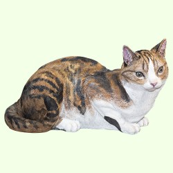 Скульптурный памятник Кошка трехмастная