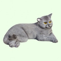 Скульптурный памятник Кот британский