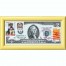 Банкнота США 2 доллара 1976 с печатью USPS, щенок немецкой овчарки, Gem UNC