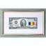 Банкнота США 2 доллара 2003 с печатью USPS, флаг Чада, Gem UNC