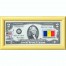 Банкнота США 2 доллара 2003 с печатью USPS, флаг Чада, Gem UNC