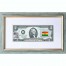 Банкнота США 2 доллара 2003 с печатью USPS, флаг Ганы, Gem UNC