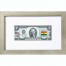 Банкнота США 2 доллара 2003 с печатью USPS, флаг Ганы, Gem UNC