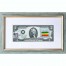 Банкнота США 2 доллара 2003 с печатью USPS, флаг Эфиопии, Gem UNC