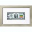 Банкнота США 2 доллара 2003 с печатью USPS, флаг Эфиопии, Gem UNC