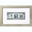 Банкнота США 2 доллара 2003 с печатью USPS, флаг Йемена, Gem UNC