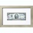 Банкнота США 2 доллара 2003 с печатью USPS, флаг Кипра, Gem UNC