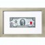 Банкнота США 2 доллара 2003 с печатью USPS, флаг Мальты, Gem UNC