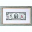 Банкнота США 2 доллара 2003 с печатью USPS, флаг Непала, Gem UNC