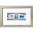 Банкнота США 2 доллара 2003 с печатью USPS, флаг Сент-Люсии, Gem UNC