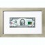 Банкнота США 2 доллара 2003 с печатью USPS, флаг Замбии, Gem UNC