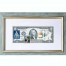 Банкнота США 2 доллара 2009 с печатью USPS, мария с младенцем, Gem UNC