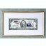 Банкнота США 2 доллара 2009 с печатью USPS, рождественские олени, Gem UNC