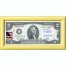 Банкнота США 2 доллара 2013 с печатью USPS, флаг Аргентины, Gem UNC Банкнота США 2 доллара 2013 с печатью USPS, флаг Аргентины, Gem UNC