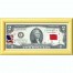 Банкнота США 2 доллара 2013 с печатью USPS, флаг Бахрейна, Gem UNC Банкнота США 2 доллара 2013 с печатью USPS, флаг Бахрейна, Gem UNC