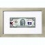 Банкнота США 2 доллара 2013 с печатью USPS, флаг Белиза, Gem UNC