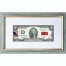 Банкнота США 2 доллара 2013 с печатью USPS, флаг Бермудских островов, Gem UNC