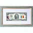 Банкнота США 2 доллара 2013 с печатью USPS, флаг Чада, Gem UNC