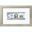 Банкнота США 2 доллара 2013 с печатью USPS, флаг Гайаны, Gem UNC