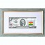 Банкнота США 2 доллара 2013 с печатью USPS, флаг Ганы, Gem UNC