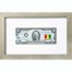 Банкнота США 2 доллара 2013 с печатью USPS, флаг Гвинеи, Gem UNC