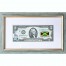 Банкнота США 2 доллара 2013 с печатью USPS, флаг Ямайки, Gem UNC