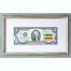 Банкнота США 2 доллара 2013 с печатью USPS, флаг Эфиопии, Gem UNC