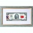 Банкнота США 2 доллара 2013 с печатью USPS, флаг Конго, Gem UNC