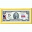 Банкнота США 2 доллара 2013 с печатью USPS, флаг Коста-Рики, Gem UNC Банкнота США 2 доллара 2013 с печатью USPS, флаг Коста-Рики, Gem UNC