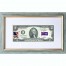 Банкнота США 2 доллара 2013 с печатью USPS, флаг Монсеррата, Gem UNC