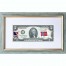 Банкнота США 2 доллара 2013 с печатью USPS, флаг Норвегии, Gem UNC