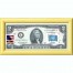 Банкнота США 2 доллара 2013 с печатью USPS, флаг ООН, Gem UNC