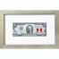 Банкнота США 2 доллара 2013 с печатью USPS, флаг Перу, Gem UNC