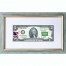 Банкнота США 2 доллара 2013 с печатью USPS, флаг Саудовской Аравии, Gem UNC