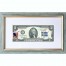 Банкнота США 2 доллара 2013 с печатью USPS, флаг Швеции, Gem UNC