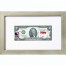 Банкнота США 2 доллара 2013 с печатью USPS, флаг Сингапура, Gem UNC