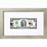 Банкнота США 2 доллара 2013 с печатью USPS, флаг США, Gem UNC