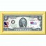 Банкнота США 2 доллара 2013 с печатью USPS, флаг Тувалу, Gem UNC