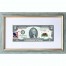Банкнота США 2 доллара 2013 с печатью USPS, флаг Уэльса, Gem UNC