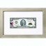 Банкнота США 2 доллара 2013 с печатью USPS, флаг Уэльса, Gem UNC