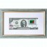 Банкнота США 2 доллара 2013 с печатью USPS, флаг Замбии, Gem UNC