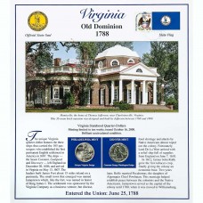 Постер штата Вирджиния
