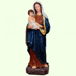 Садовая скульптура Дева Мария с младенцем