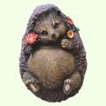 Садовая скульптура Ежик подарочный