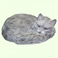 Садовая фигура Длинношерстная кошка серая Садовая фигура Длинношерстная кошка серая
