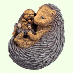 Садовая фигура Еж с еженком